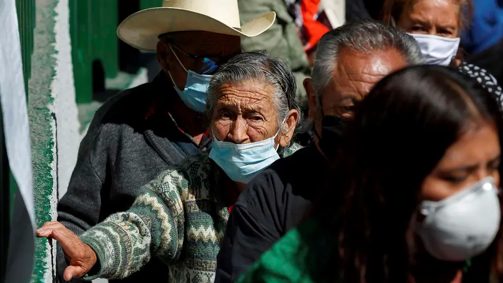 Fotograf&iacute;a de archivo de adultos mayores en el estado de Michoac&aacute;n (M&eacute;xico). EFE