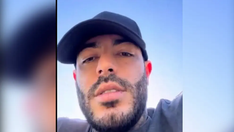 El narcotraficante Marset, en el video difundido./ CAPTURA DE VIDEO