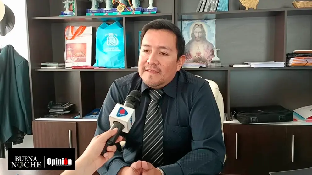 El director de Turismo de la Alcald&iacute;a, Juan Miguel Fajardo, en entrevista./ CAPTURA DE VIDEO