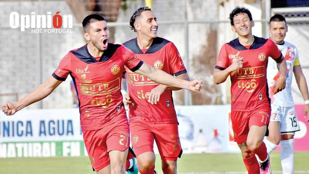 Jugadores del Manzanero festejan una conquista en una victoria lograda en un partido anterior./ NO&Eacute; PORTUGAL