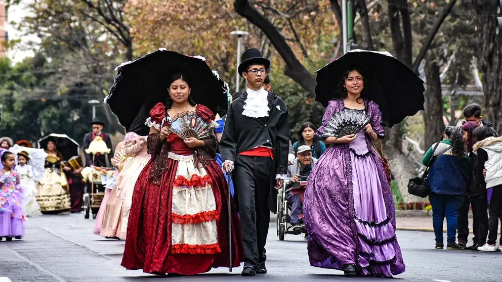 El Pase de la Alameda en El Prado, este 13 de agosto. DICO SOL&Iacute;S