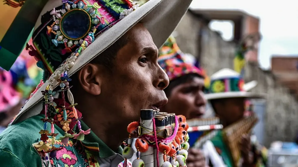 La Entrada Aut&oacute;ctona de Anta&ntilde;o Urcupi&ntilde;a 2023, este domingo 13 de agosto. DICO SOL&Iacute;S
