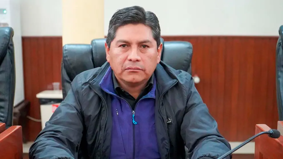 Wilber Jancko Mamani, gobernador interino de Potos&iacute;. ALD Potos&iacute;