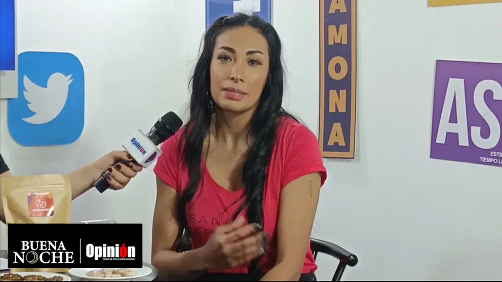 Diana Joffre, propietaria de Colmillitos, en Buena Noche./ CAPTURA DE VIDEO
