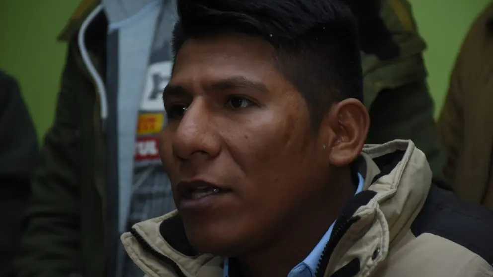 Arnold Alanez, cocalero yungue&ntilde;o. APG