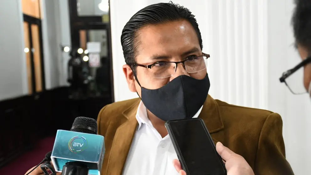 Juan Jos&eacute; Jauregui, diputado del Movimiento Al Socialismo./ ABI