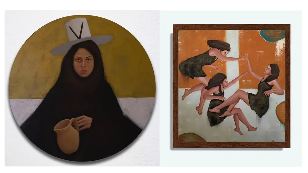 Obras de la colecci&oacute;n &ldquo;Imaginario&rdquo; de Christian Lanza.