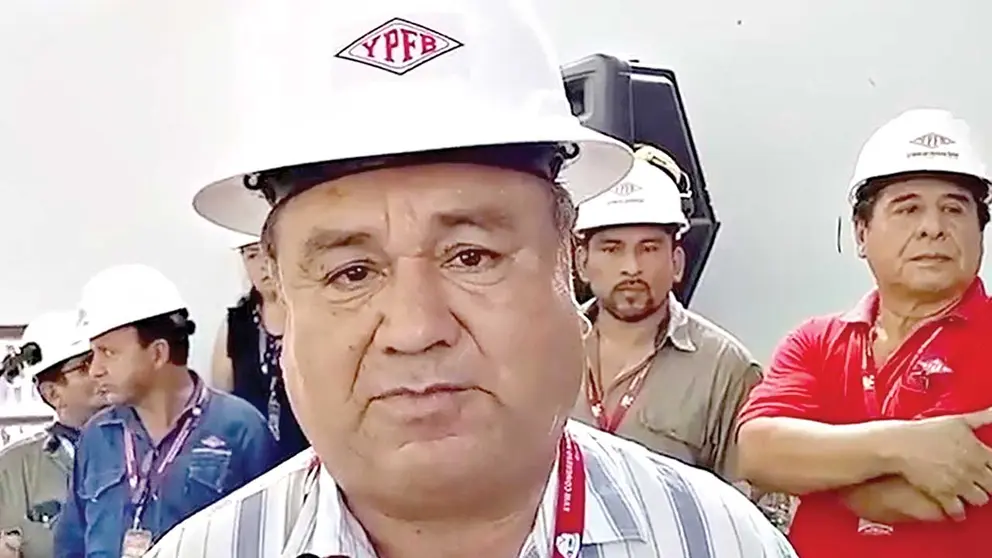 Augusto Blanco, el nuevo dirigente de los petroleros./ AHORA EL PUEBLO