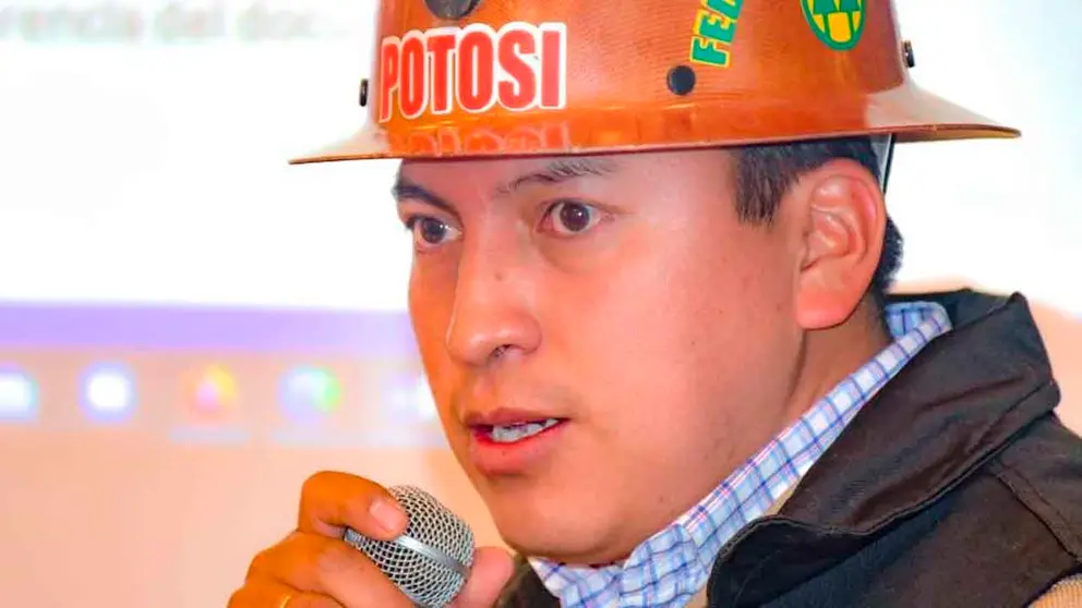 El gobernador interino de Potos&iacute;, Marco Copa. RRSS