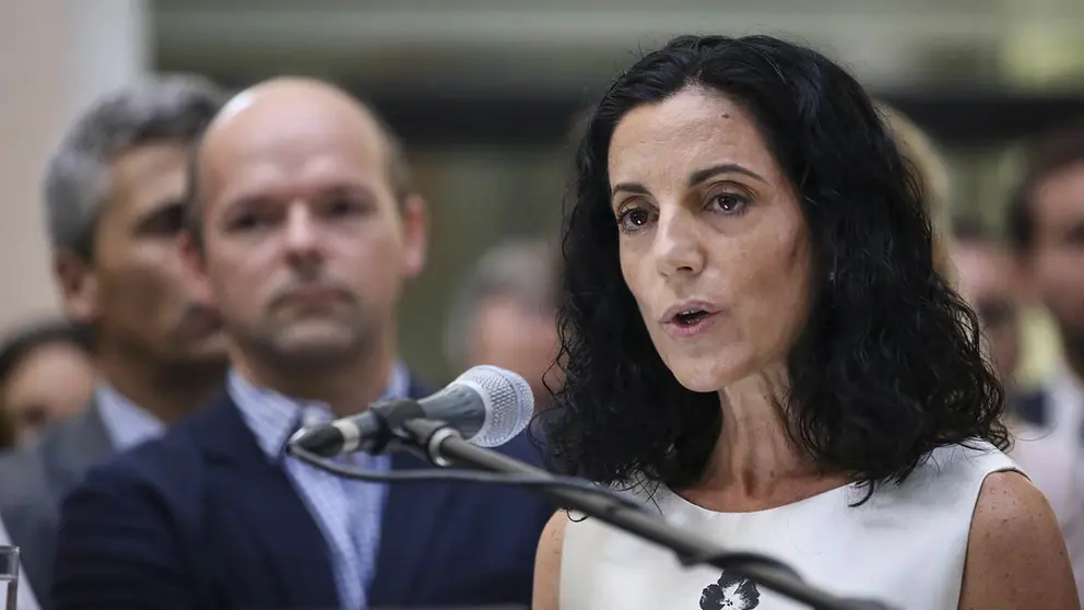 La ministra de Econom&iacute;a y Finanzas de Uruguay, Azucena Arbeleche, en una fotograf&iacute;a de archivo./ EFE