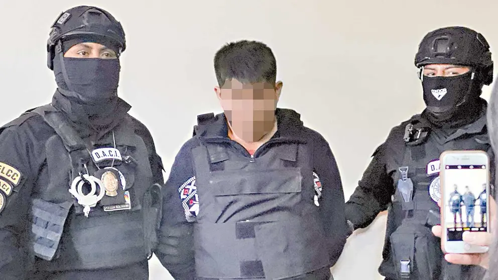 Juan Carlos A., aprehendido por presunta violaci&oacute;n a una adolescente./ MARIELA COSS&Iacute;O