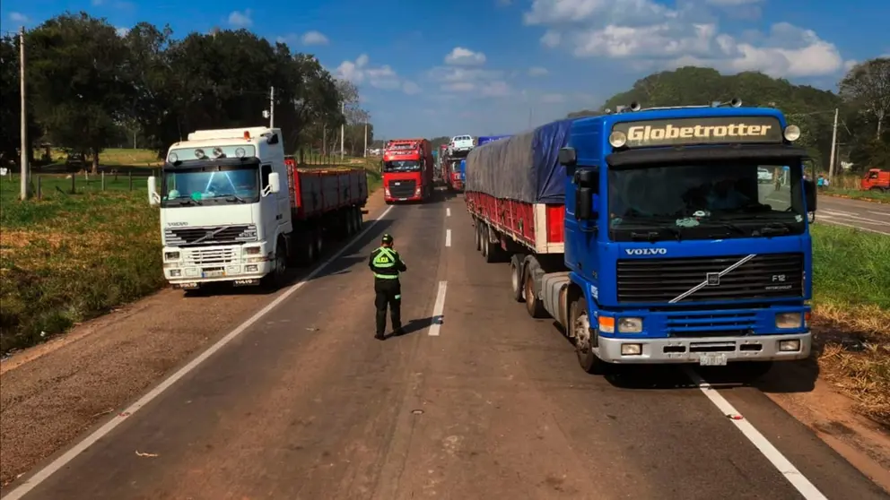Un bloqueo anterior reportado en Buena Vista. apg