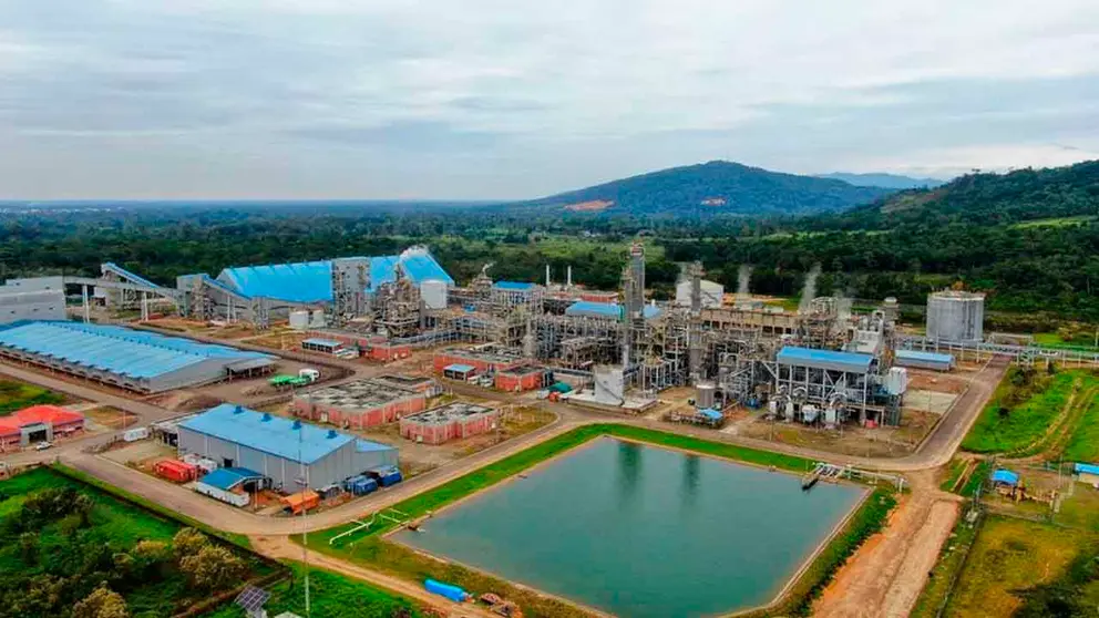 Planta de Amoniaco y Urea, en Bulo Bulo-Cochabamba. Foto/YPFB