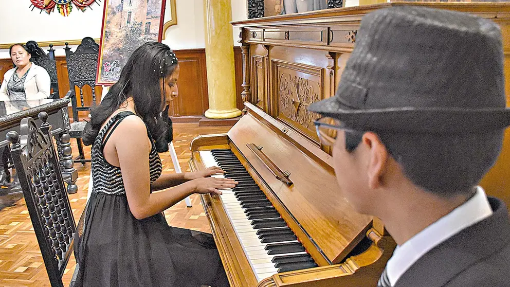 Lanzamiento del Festival Nacional de Piano en Totora 2023./ NOÉ PORTUGAL
