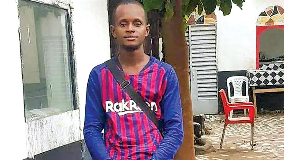 Mamadou Safayou Barry, de 25 a&ntilde;os, parti&oacute; de Guinea hacia Egipto. Recorri&oacute; m&aacute;s de 4.000 kil&oacute;metros y atraves&oacute; varias zonas en guerra y conflicto armado para poder estudiar./ MAMADOU SAFAYOU.