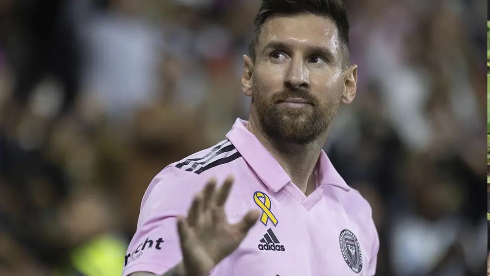 Lionel Messi de Inter Miami celebra un gol, en una fotograf&iacute;a de archivo. /EFE
