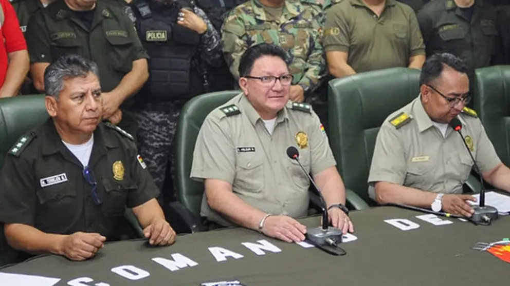 Conferencia de prensa del comandante de la Polic&iacute;a./ APG