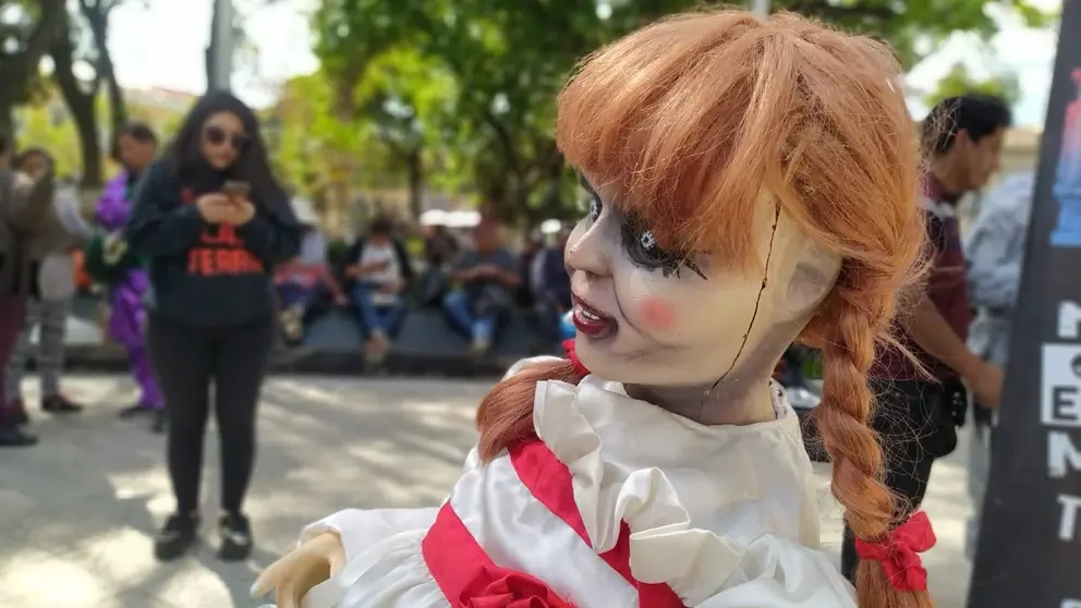 Presentaci&oacute;n de la actividad &ldquo;Inframundo horror fest&rdquo;, que tiene lugar en la FEXCO. DICO SOL&Iacute;S