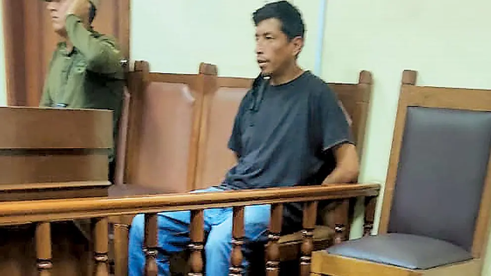 El hombre sentenciado a 30 años de cárcel por el asesinato de Rosmery. / MUJERES DE FUEGO