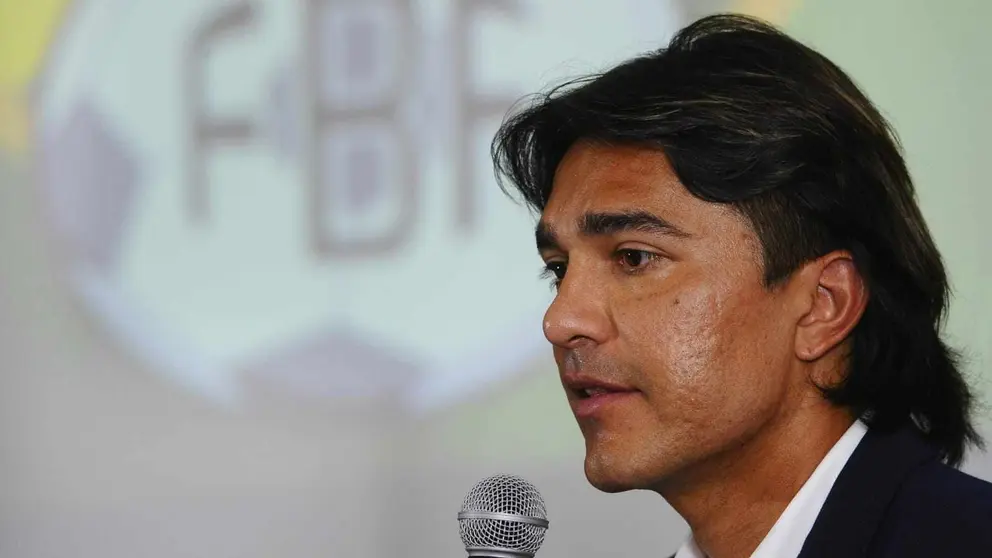 Marcelo Martins, sentido, en la jornada en que anunci&oacute; que se retira de la Selecci&oacute;n. APG