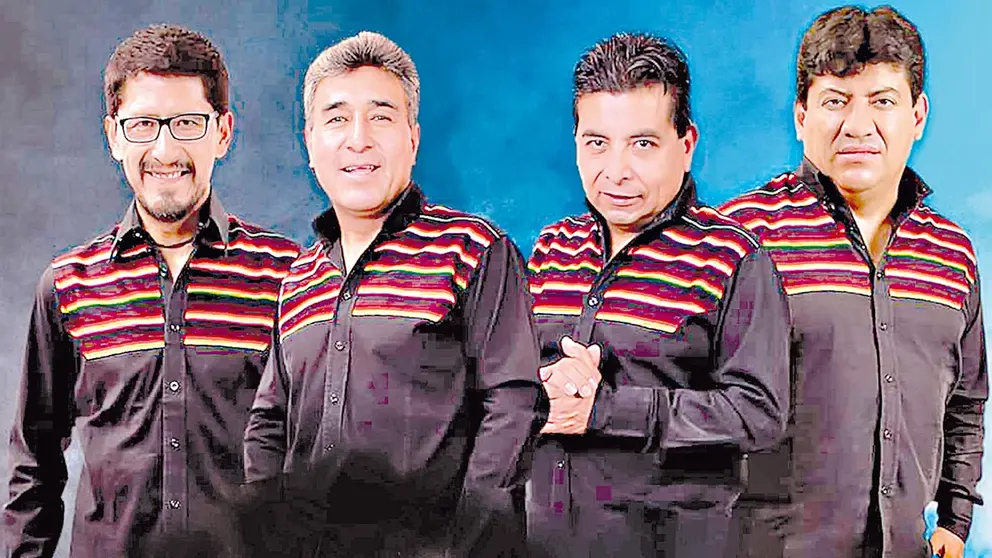 Los m&uacute;sicos que integran la agrupaci&oacute;n Llajtaymanta./ CORTES&Iacute;A