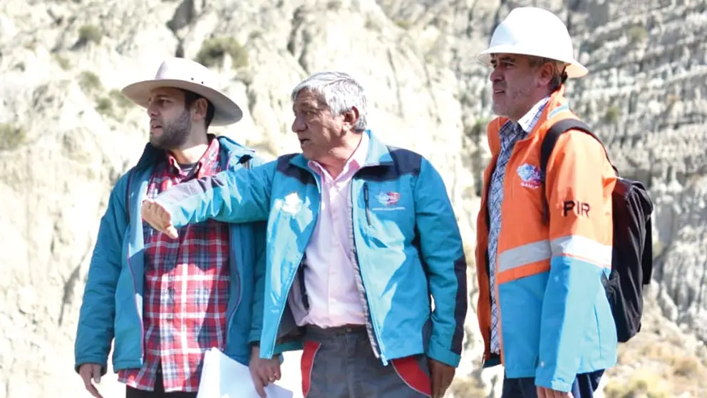 El alcalde Iv&aacute;n Arias en sus actividades, este mi&eacute;rcoles./ GAMLP