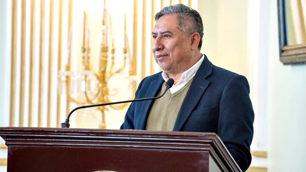 El excanciller Rogelio Mayta./ CANCILLER&Iacute;A