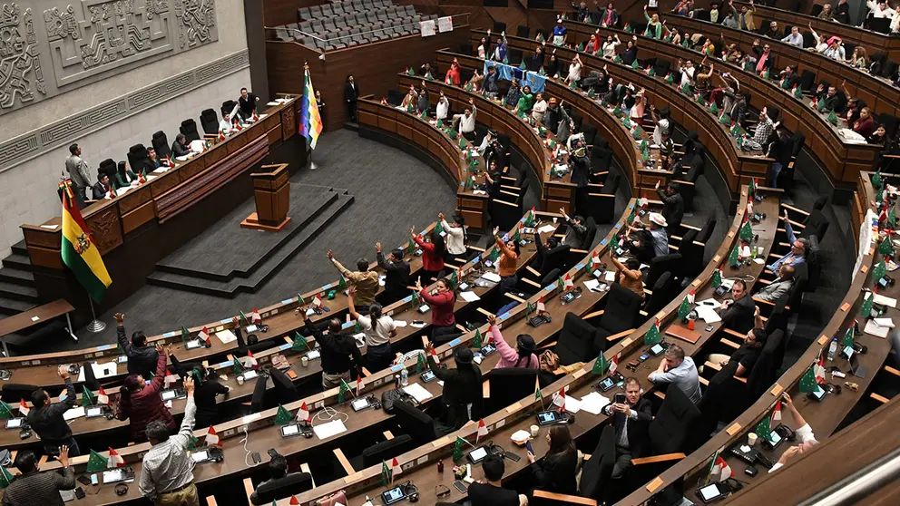 Imagen referencial de una sesi&oacute;n de la ALP./ ABI