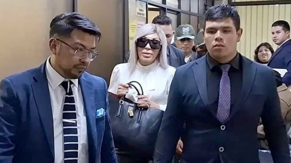 Gabriela Zapata, en su juicio, este miércoles./ APG