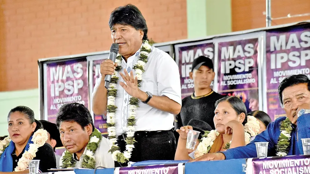 Evo Morales se pronuncia sobre el congreso de Lauca &Ntilde;./ NO&Eacute; PORTUGAL