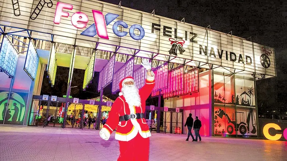 La fachada del recinto ferial donde se desarroll&oacute; la Feria Navideña, en 2023./ ARCHIVO