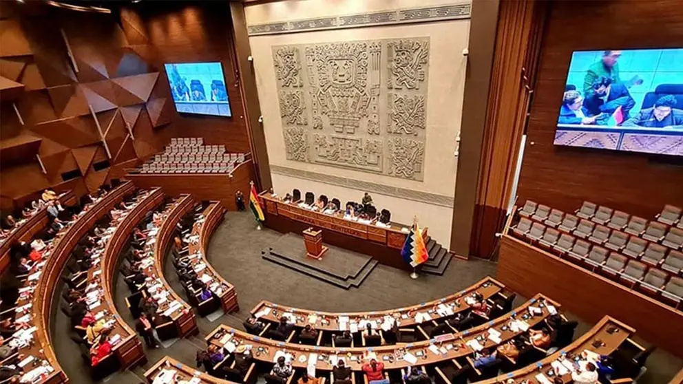 Asamblea Legislativa Plurinacional de Bolivia./ URGENTE.BO