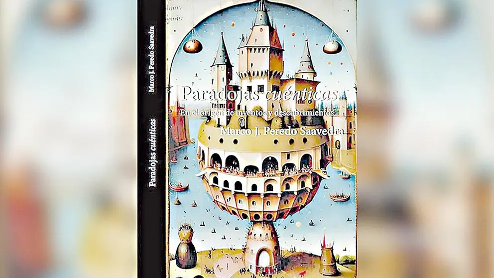 La portada del libro escrito por Marco Peredo./ CORTESÍA
