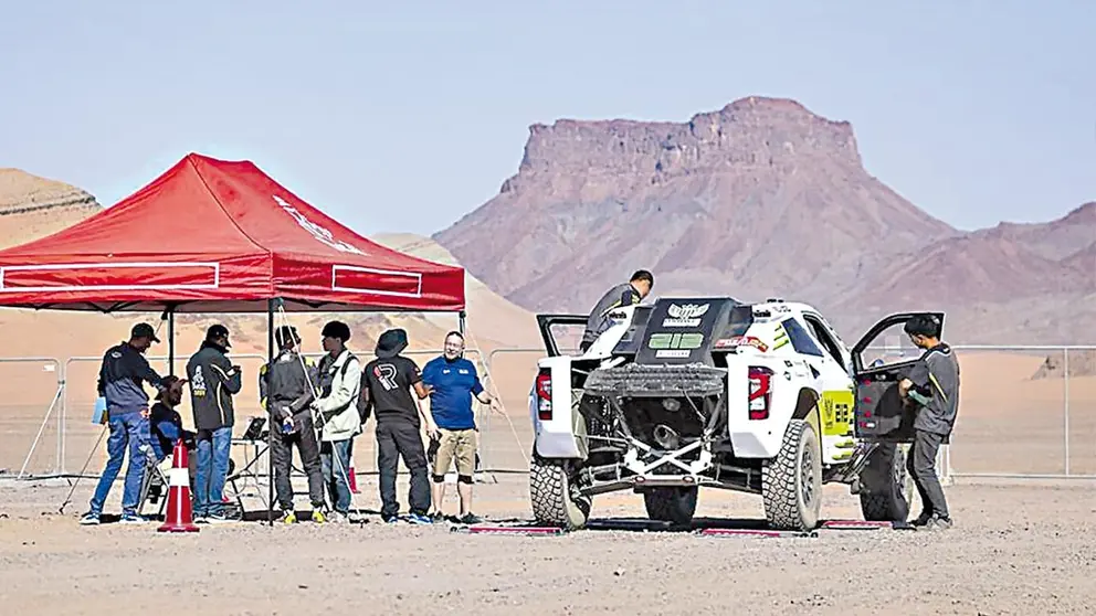Una imagen de &ldquo;la competencia m&aacute;s dura del mundo&rdquo;./ RALLY DAKAR