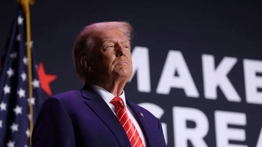 El expresidente de EEUU, Donald Trump./ PBS