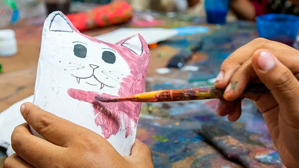 Los talleres est&aacute;n dirigidos a ni&ntilde;os y adolescentes. MARTADERO.