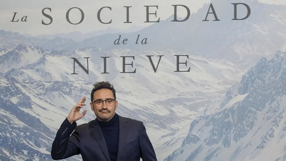 Fotograf&iacute;a de archivo del director J.A. Bayona durante el estreno de su pel&iacute;cula "La sociedad de la nieve"./ EFE