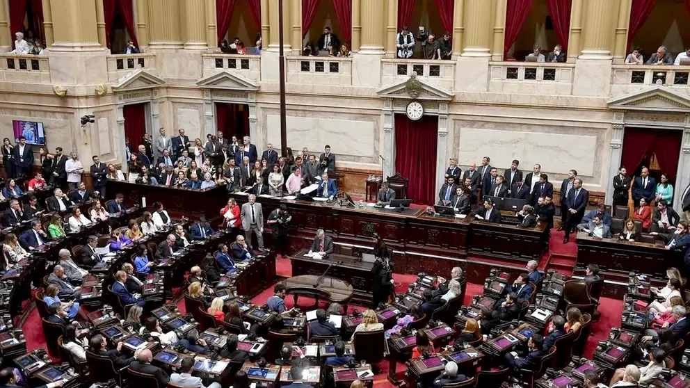Cámara de Diputados en Argentina./ INFOBAE