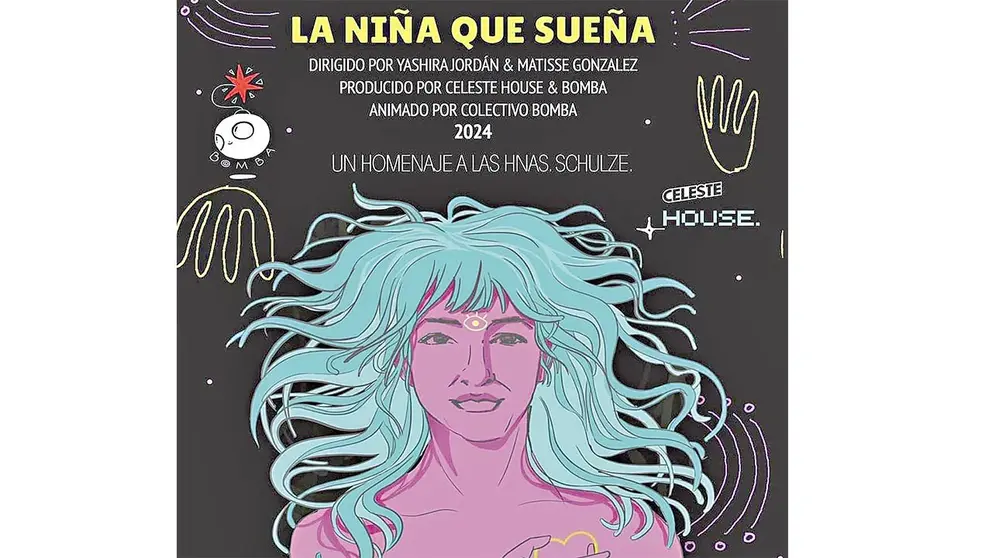 La portada del corto "La ni&ntilde;a que sue&ntilde;a", que se estrena ma&ntilde;ana en Cochabamba./ RAB