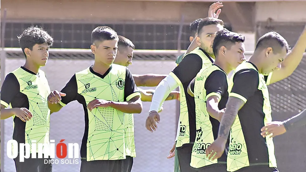 Una imagen de un entrenamiento que hizo Vinto./ DICO SOL&Iacute;S
