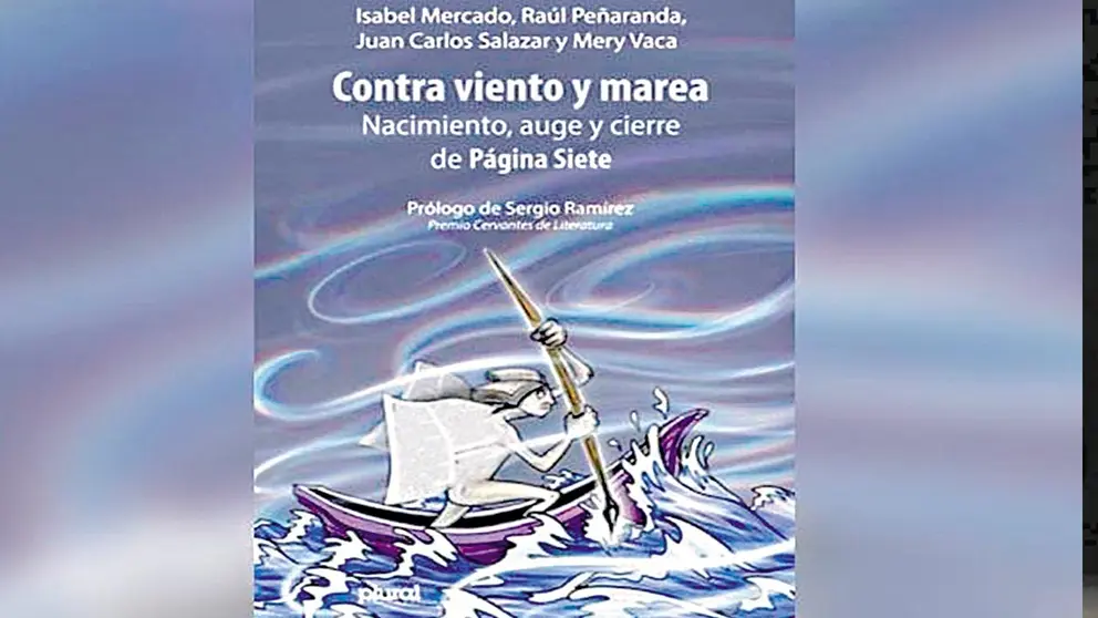 La portada del libro escrito por exdirectores de P&aacute;gina Siete./ FACEBOOK