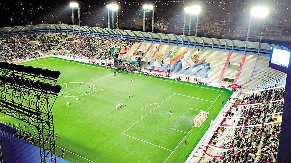 Vista aérea del estadio Villa Ingenio de El Alto./ AHORA EL PUEBLO