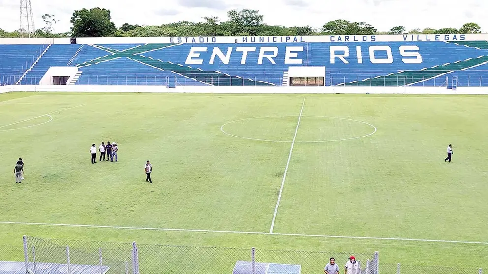 El estadio Carlos Villegas de Entre R&iacute;os recibir&aacute; Divisi&oacute;n Profesional por primera vez en la historia./ ALCALD&Iacute;A DE ENTRE R&Iacute;OS