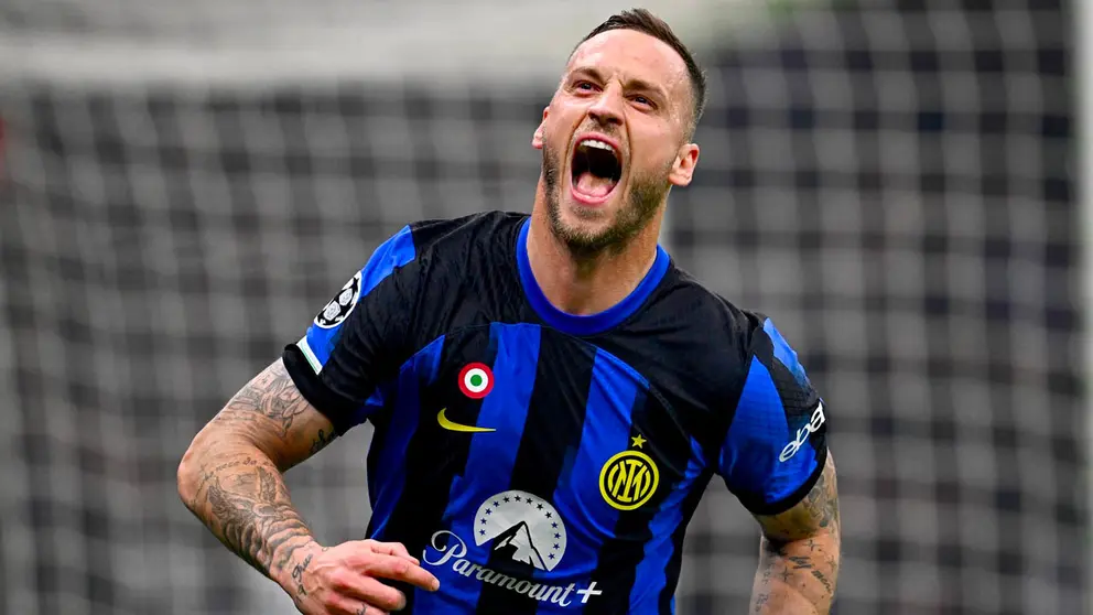 Con gol de Arnautovic a los 79 minutos, Inter venció 1-0 a Atlético de Madrid./ INTER