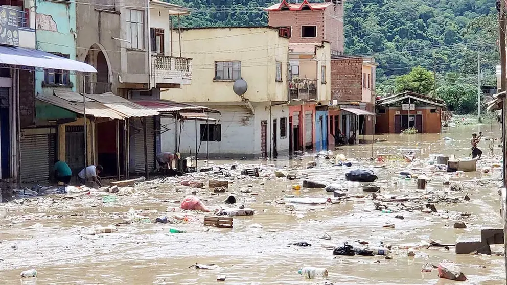 Guanay lucha por sobrevivir a las inundaciones./ URGENTE.BO