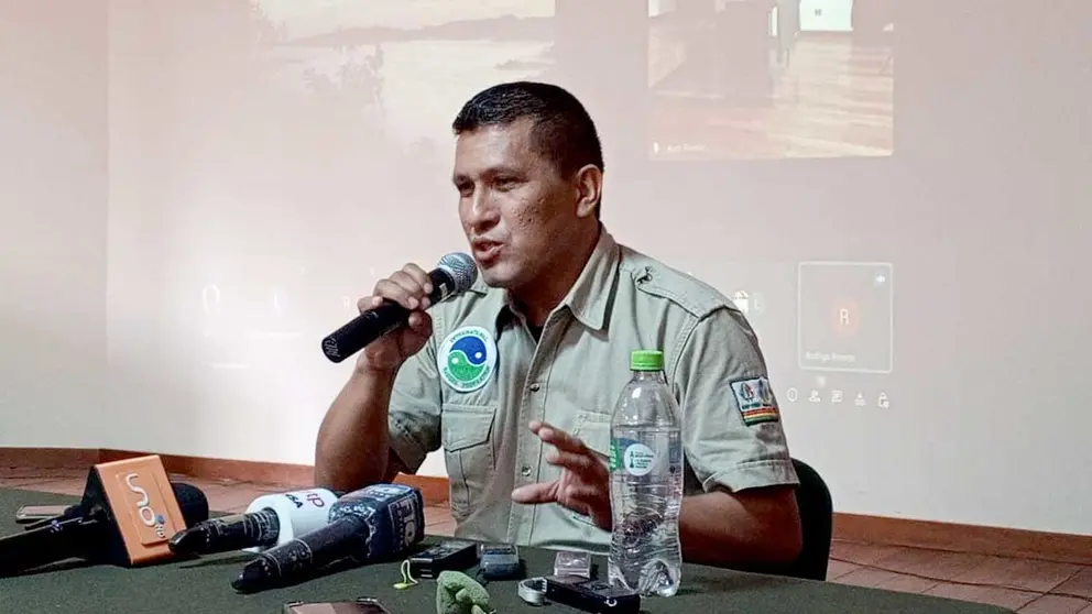 Uno de los guardaparques que enfrentó el proceso, Marcos Uzquiano./ ERBOL