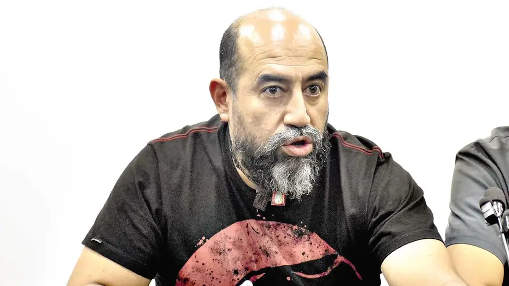 Omar Mustaf&aacute; brinda declaraciones en conferencia./ NO&Eacute; PORTUGAL