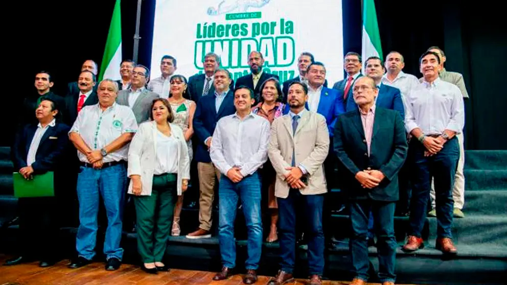 El encuentro de l&iacute;deres cruce&ntilde;os que se desarrollo este mi&eacute;rcoles. OX&Iacute;GENO