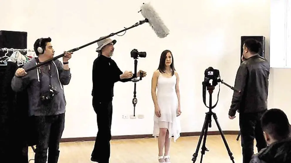 Un equipo rueda una producción cinematográfica./ ARCHIVO