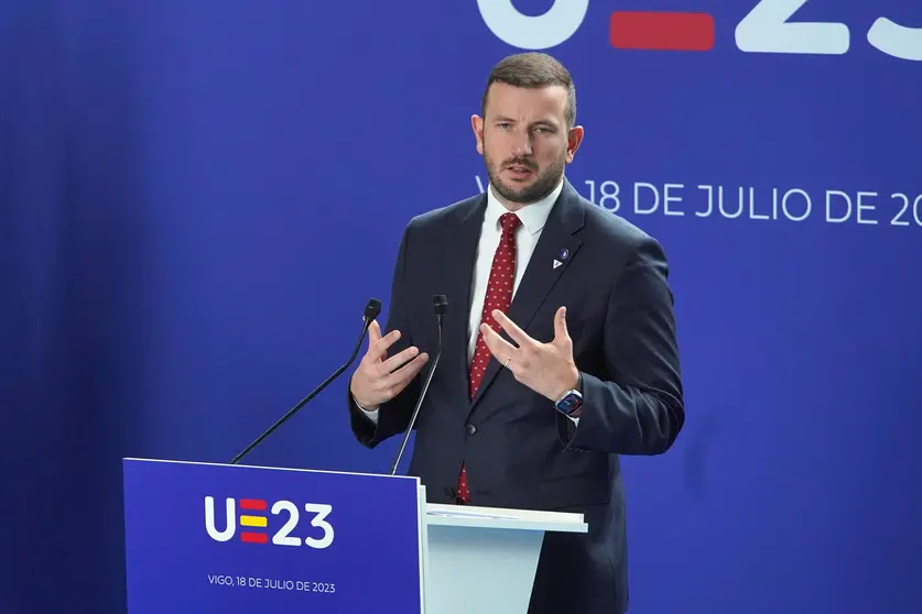 Virginijus Sinkevicius, comisario de Medioambiente, Oc&eacute;anos y Pesca de la Uni&oacute;n Europea. EuropaPress